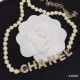 Classic Letter Pearl Necklace