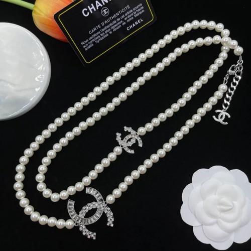 New Long Pearl Necklace