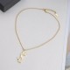 Golden Silver Chain Necklace